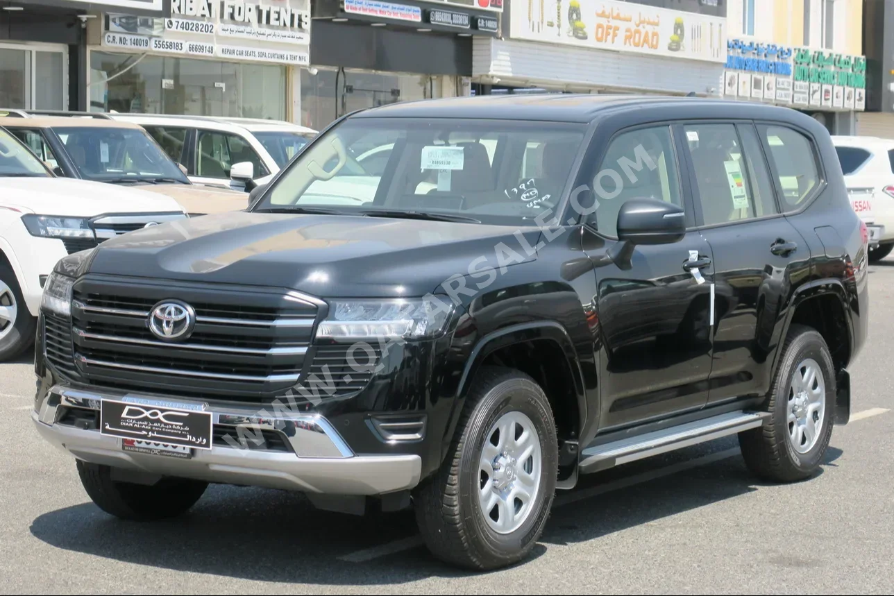 Toyota  Land Cruiser  GX  2024  Automatic  0 Km  6 Cylinder  Four Wheel Drive (4WD)  SUV  Black  With Warranty