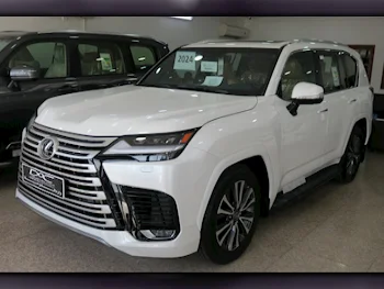 Lexus  LX  600 Luxury  2024  Automatic  0 Km  6 Cylinder  Four Wheel Drive (4WD)  SUV  White  With Warranty