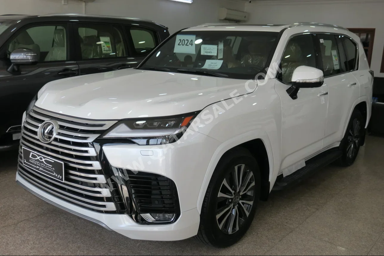 Lexus  LX  600 Luxury  2024  Automatic  0 Km  6 Cylinder  Four Wheel Drive (4WD)  SUV  White  With Warranty