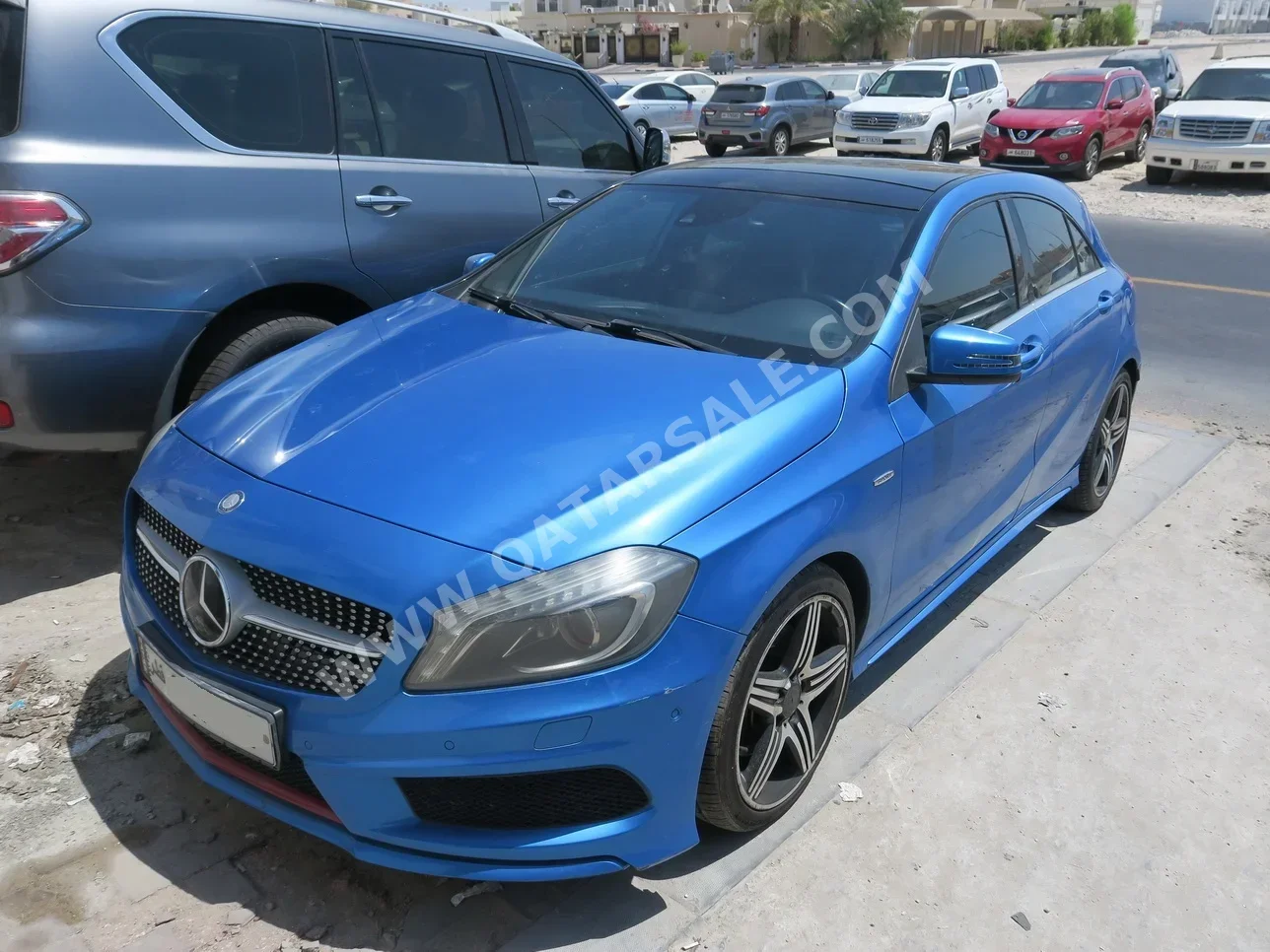 Mercedes-Benz  A-Class  250  2014  Automatic  152٬000 Km  4 Cylinder  Rear Wheel Drive (RWD)  Hatchback  Blue