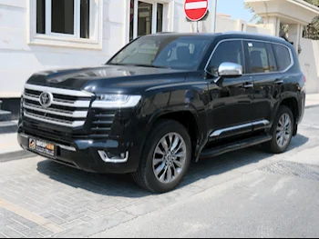 Toyota  Land Cruiser  VXR Twin Turbo  2024  Automatic  9,500 Km  6 Cylinder  Four Wheel Drive (4WD)  SUV  Black  With Warranty