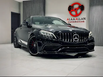 Mercedes-Benz  C-Class  63 AMG S  2017  Automatic  119,000 Km  8 Cylinder  Rear Wheel Drive (RWD)  Coupe / Sport  Black