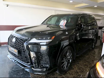  Lexus  LX  600 F Sport  2024  Automatic  20,000 Km  6 Cylinder  Four Wheel Drive (4WD)  SUV  Black  With Warranty