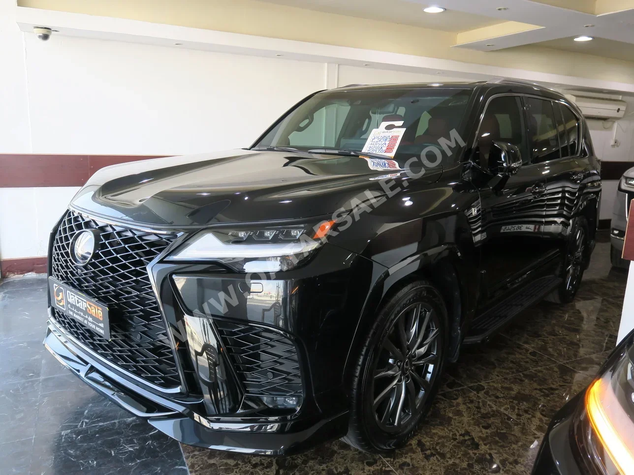 Lexus  LX  600 F Sport  2024  Automatic  20,000 Km  6 Cylinder  Four Wheel Drive (4WD)  SUV  Black  With Warranty