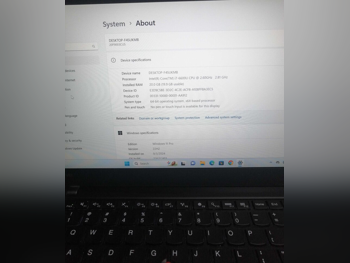 Laptops Lenovo - ThinkPad 2021 - Black - Windows 11 - Intel - Core i7 -Memory (Ram): 24 GB