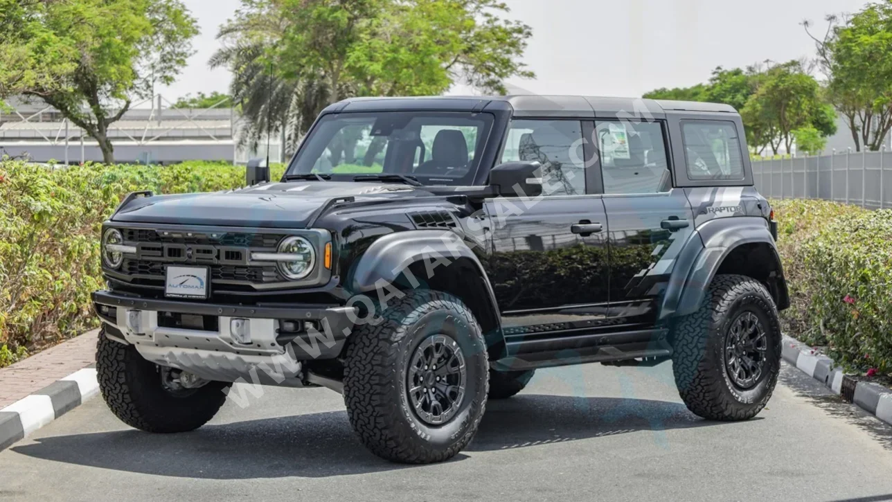 Ford  Bronco  Raptor  2023  Automatic  0 Km  6 Cylinder  Four Wheel Drive (4WD)  SUV  Black  With Warranty