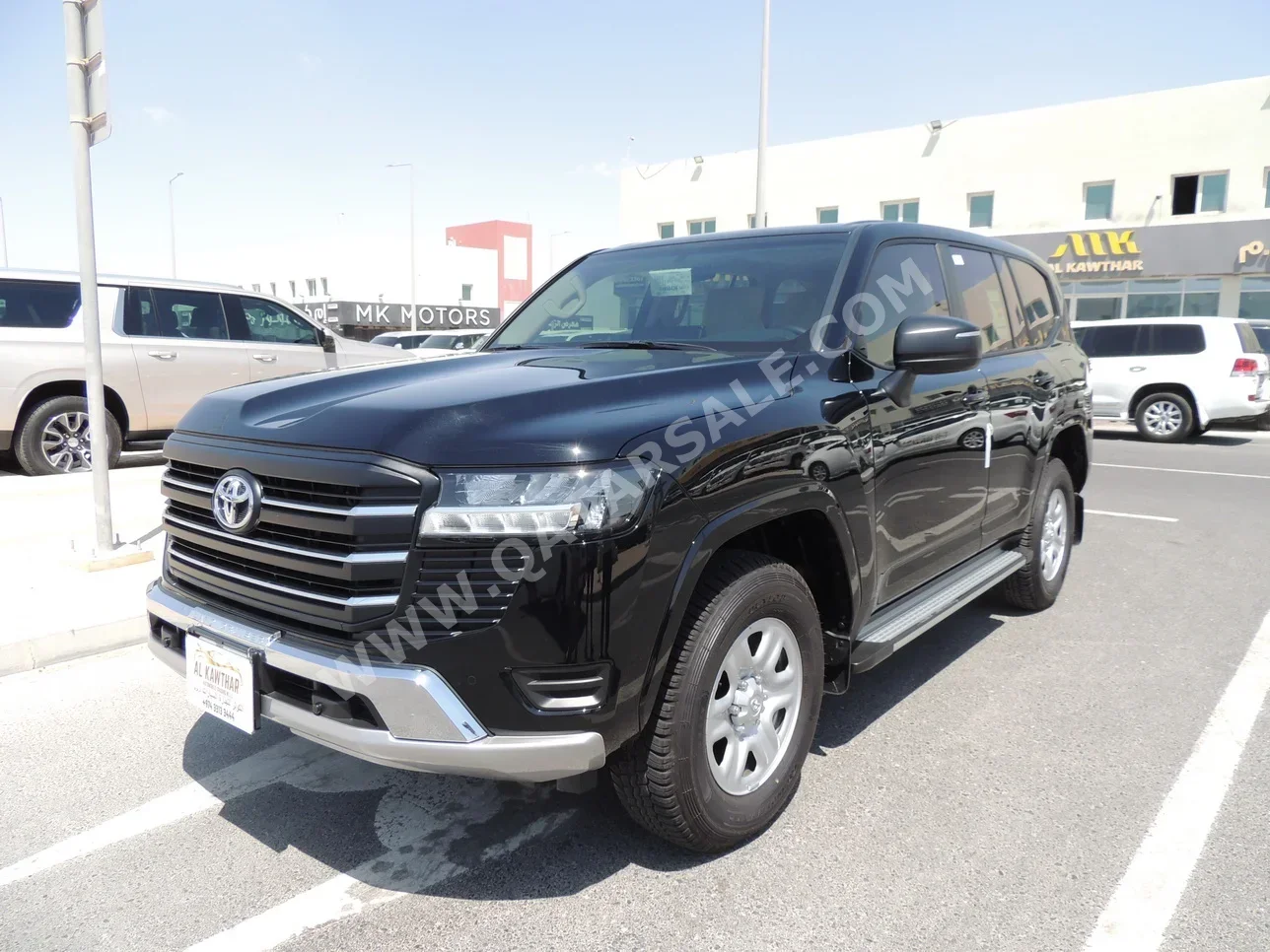 Toyota  Land Cruiser  GX  2024  Automatic  7,000 Km  6 Cylinder  Four Wheel Drive (4WD)  SUV  Black  With Warranty