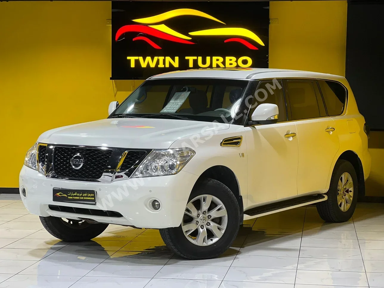 Nissan  Patrol  SE  2013  Automatic  268,000 Km  8 Cylinder  Four Wheel Drive (4WD)  SUV  White