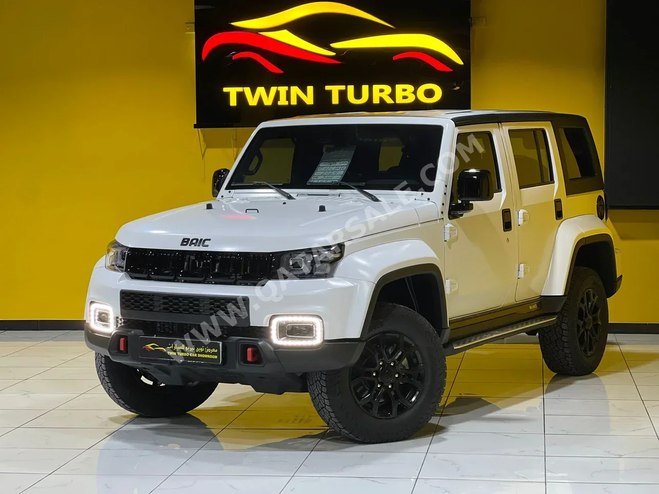 BAIC  BJ40 C  2024  Automatic  344 Km  4 Cylinder  Four Wheel Drive (4WD)  SUV  White Matte  With Warranty