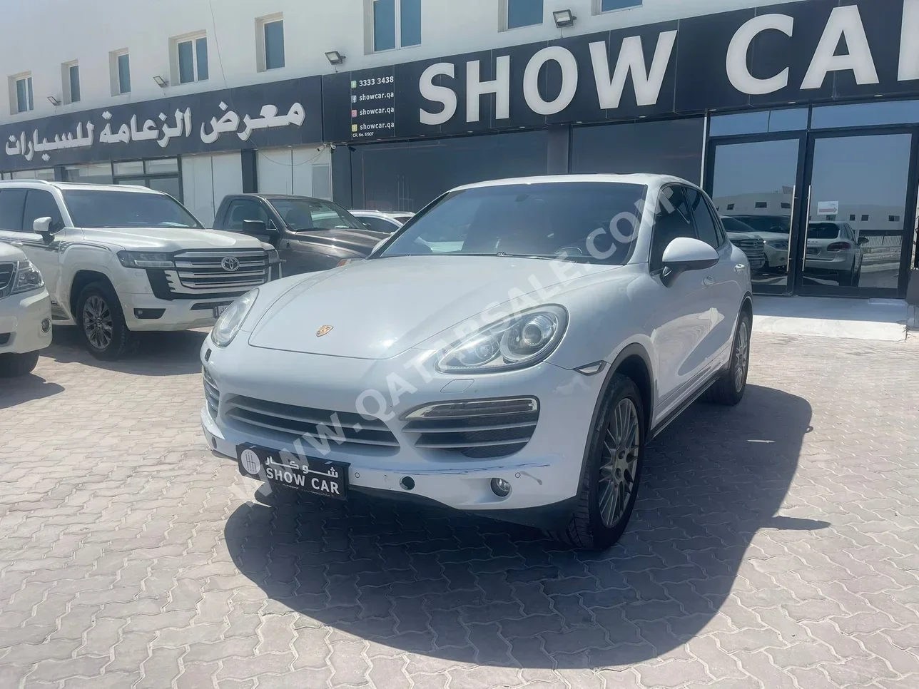 Porsche  Cayenne  2014  Automatic  155,000 Km  6 Cylinder  Four Wheel Drive (4WD)  SUV  White