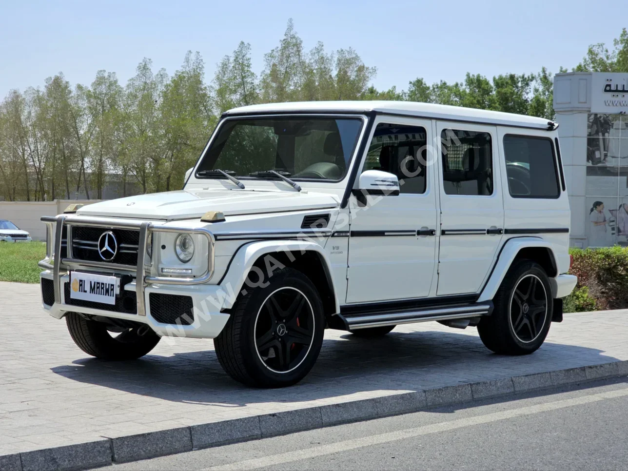 Mercedes-Benz  G-Class  63 AMG  2015  Automatic  143,000 Km  8 Cylinder  Four Wheel Drive (4WD)  SUV  White