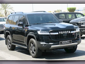 Toyota  Land Cruiser  GR Sport Twin Turbo  2023  Automatic  24,000 Km  6 Cylinder  Four Wheel Drive (4WD)  SUV  Black  With Warranty