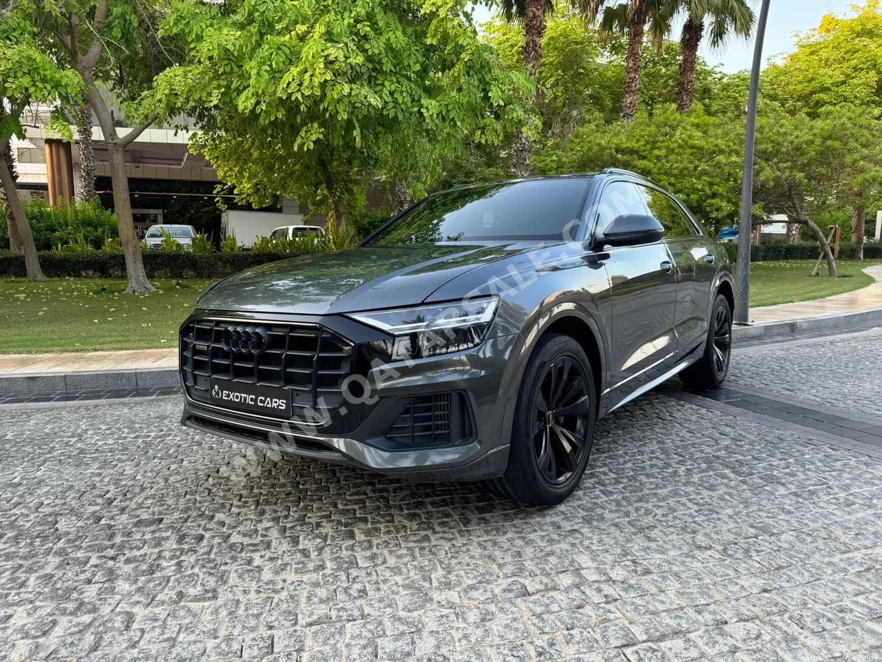 Audi  Q8  TFSI Quattro  2019  Automatic  63,000 Km  6 Cylinder  Four Wheel Drive (4WD)  SUV  Gray  With Warranty