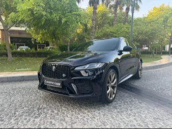 Jaguar  F-Pace  SVR  2023  Automatic  26,000 Km  8 Cylinder  Four Wheel Drive (4WD)  SUV  Black  With Warranty