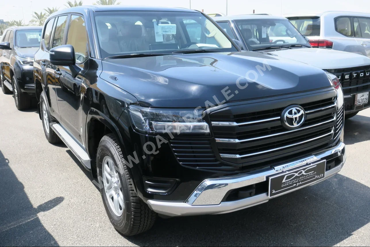 Toyota  Land Cruiser  GX  2024  Automatic  0 Km  6 Cylinder  Four Wheel Drive (4WD)  SUV  Black  With Warranty