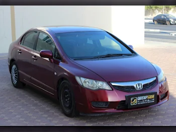 Honda  Civic  2010  Automatic  147,000 Km  4 Cylinder  Front Wheel Drive (FWD)  Sedan  Red