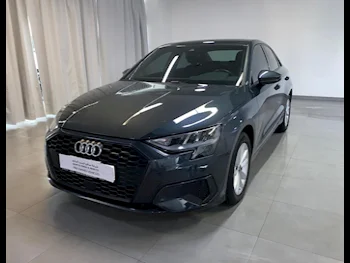 Audi  A3  1.4  2023  Automatic  12,000 Km  4 Cylinder  Front Wheel Drive (FWD)  Sedan  Gray  With Warranty