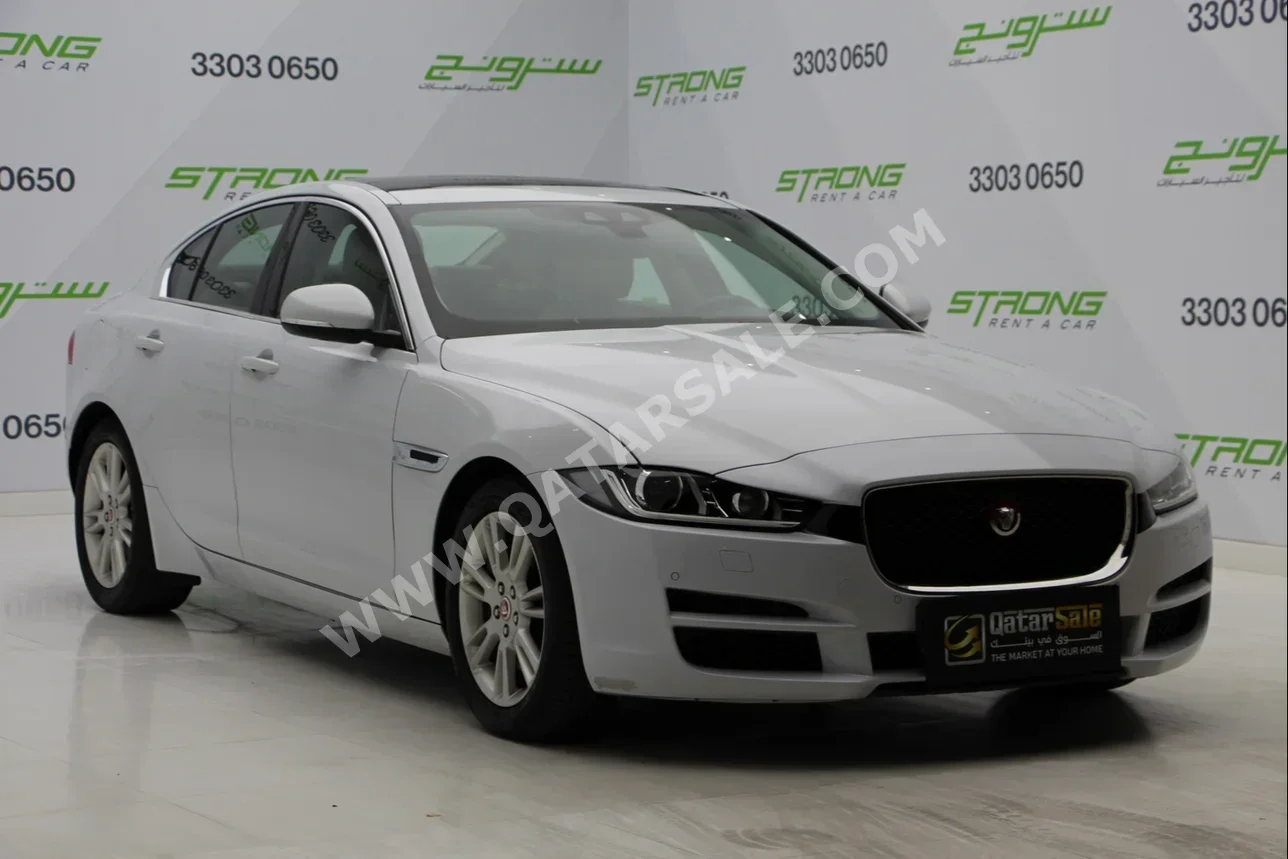 Jaguar  XE  Prestige  2016  Automatic  54,000 Km  4 Cylinder  Rear Wheel Drive (RWD)  Sedan  White