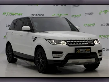 Land Rover  Range Rover  Sport  2016  Automatic  140,000 Km  6 Cylinder  Four Wheel Drive (4WD)  SUV  White