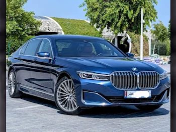 BMW  7-Series  730 Li  2022  Automatic  30,000 Km  4 Cylinder  Rear Wheel Drive (RWD)  Sedan  Blue  With Warranty