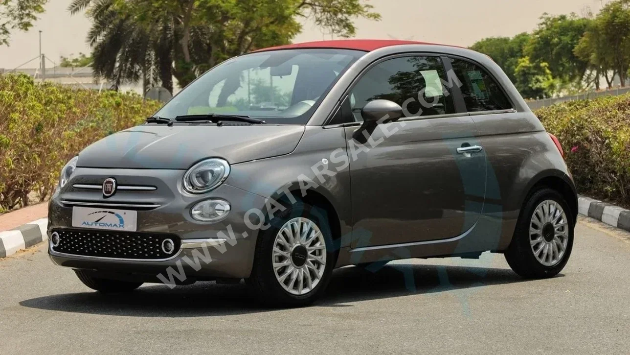 Fiat  500  2024  Automatic  0 Km  4 Cylinder  Front Wheel Drive (FWD)  Convertible  Gray  With Warranty