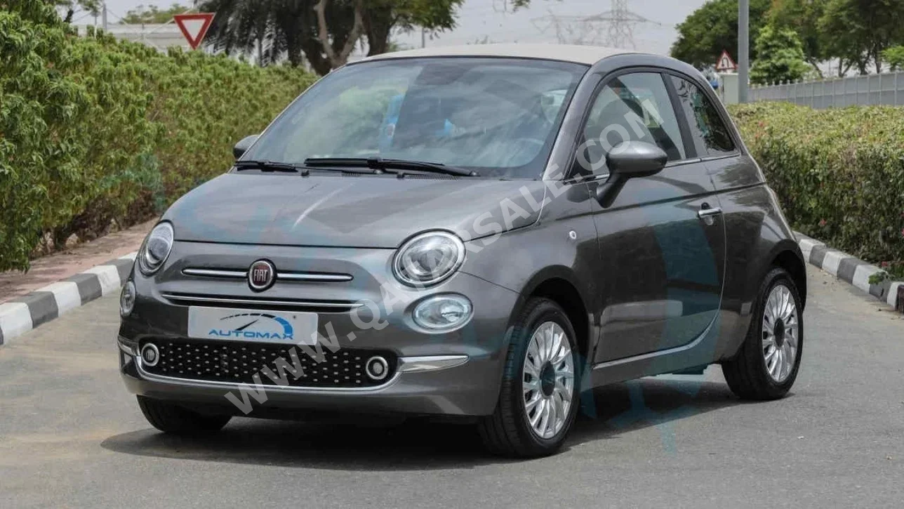 Fiat  500  2024  Automatic  0 Km  4 Cylinder  Front Wheel Drive (FWD)  Convertible  Gray  With Warranty