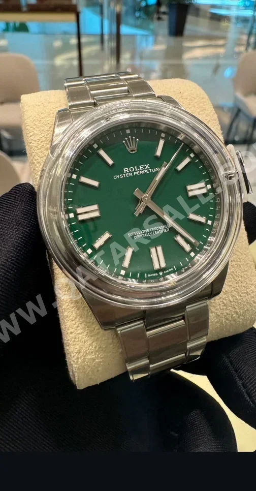 Watches - Rolex  - Analogue Watches  - Green  - Unisex Watches