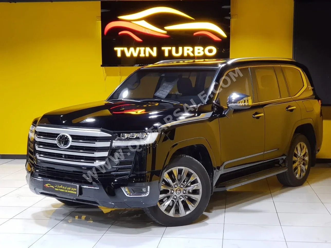 Toyota  Land Cruiser  VXR Twin Turbo  2022  Automatic  45,000 Km  6 Cylinder  Four Wheel Drive (4WD)  SUV  Black  With Warranty