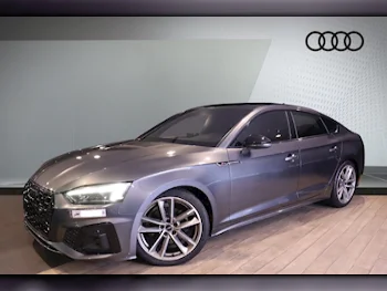 Audi  A5  S-Line  2020  Automatic  55,000 Km  4 Cylinder  Front Wheel Drive (FWD)  Sedan  Gray  With Warranty