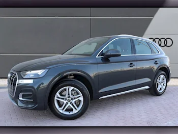 Audi  Q5  45 TFSI Quattro  2022  Automatic  22,000 Km  4 Cylinder  All Wheel Drive (AWD)  SUV  Gray  With Warranty