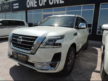 Nissan  Patrol  LE  2020  Automatic  81,000 Km  8 Cylinder  Four Wheel Drive (4WD)  SUV  White