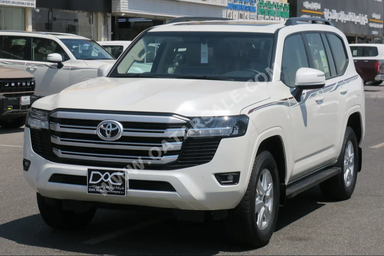 Toyota  Land Cruiser  GXR  2024  Automatic  0 Km  6 Cylinder  Four Wheel Drive (4WD)  SUV  White  With Warranty