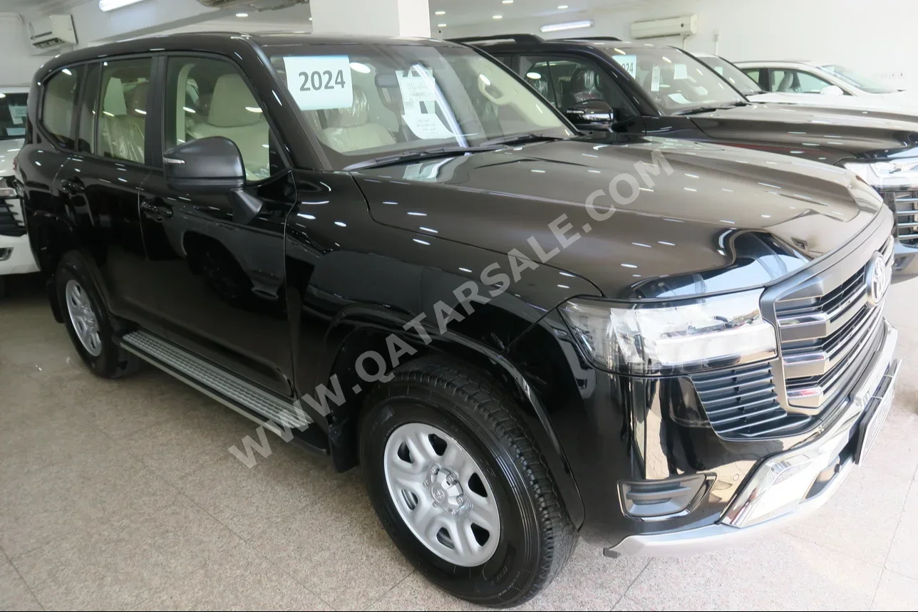 Toyota  Land Cruiser  GX  2024  Automatic  0 Km  6 Cylinder  Four Wheel Drive (4WD)  SUV  Black  With Warranty