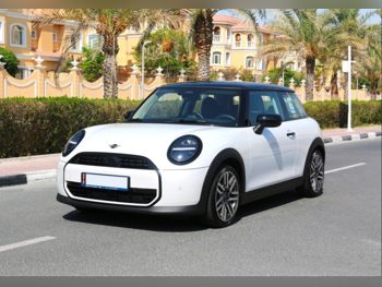 Mini  Cooper  3 Cylinder  Hatchback  White  2025