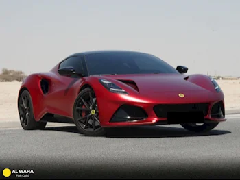 Lotus  Emira  1st Edition  2023  Automatic  20,100 Km  6 Cylinder  Rear Wheel Drive (RWD)  Coupe / Sport  Red  With Warranty