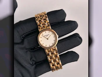 Watches - Patek Philippe  - Quartz Watch  - Gold  - Women Watches