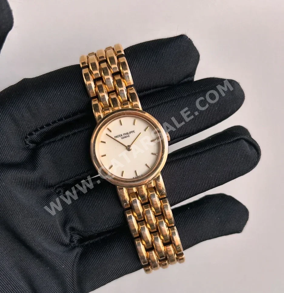 Watches - Patek Philippe  - Quartz Watch  - Gold  - Women Watches