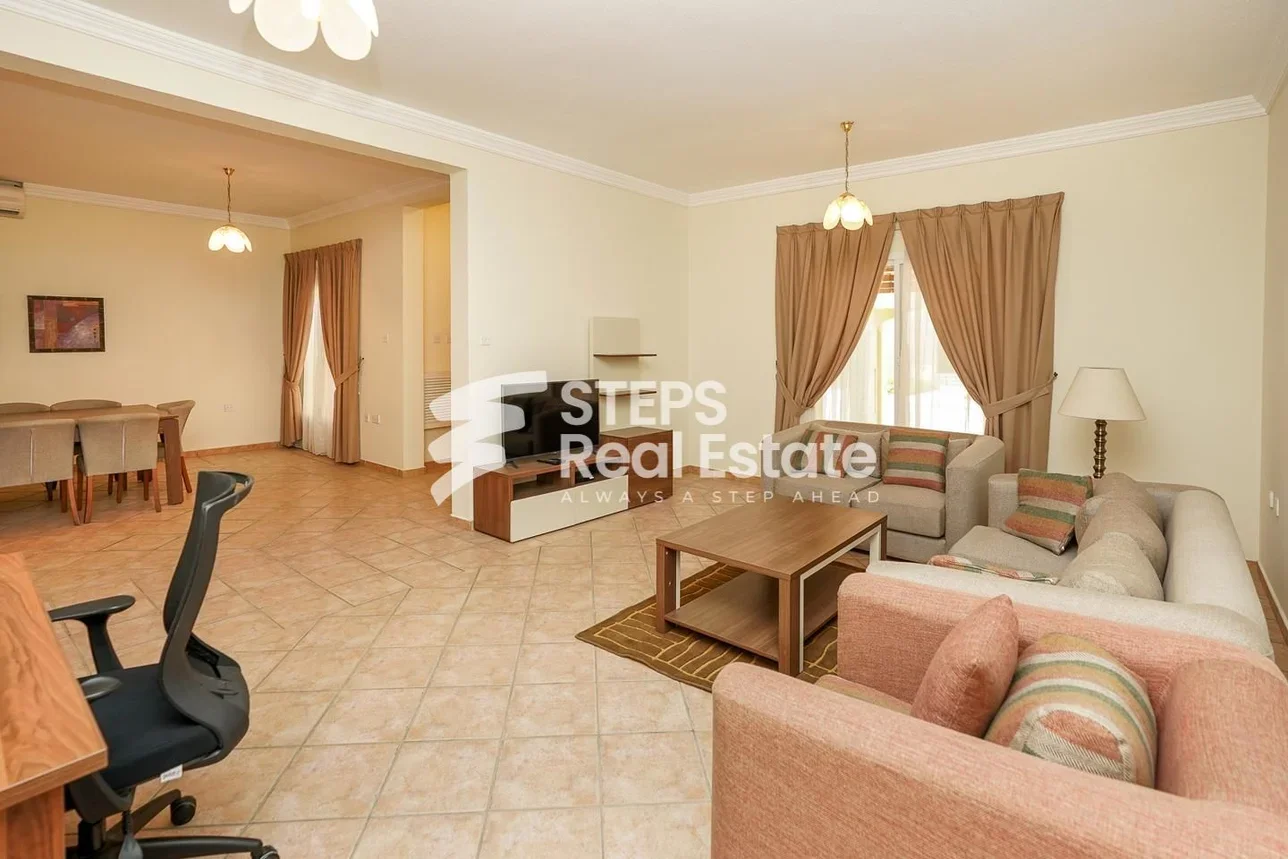 Family Residential  - Fully Furnished  - Doha  - Al Thumama  - 3 Bedrooms