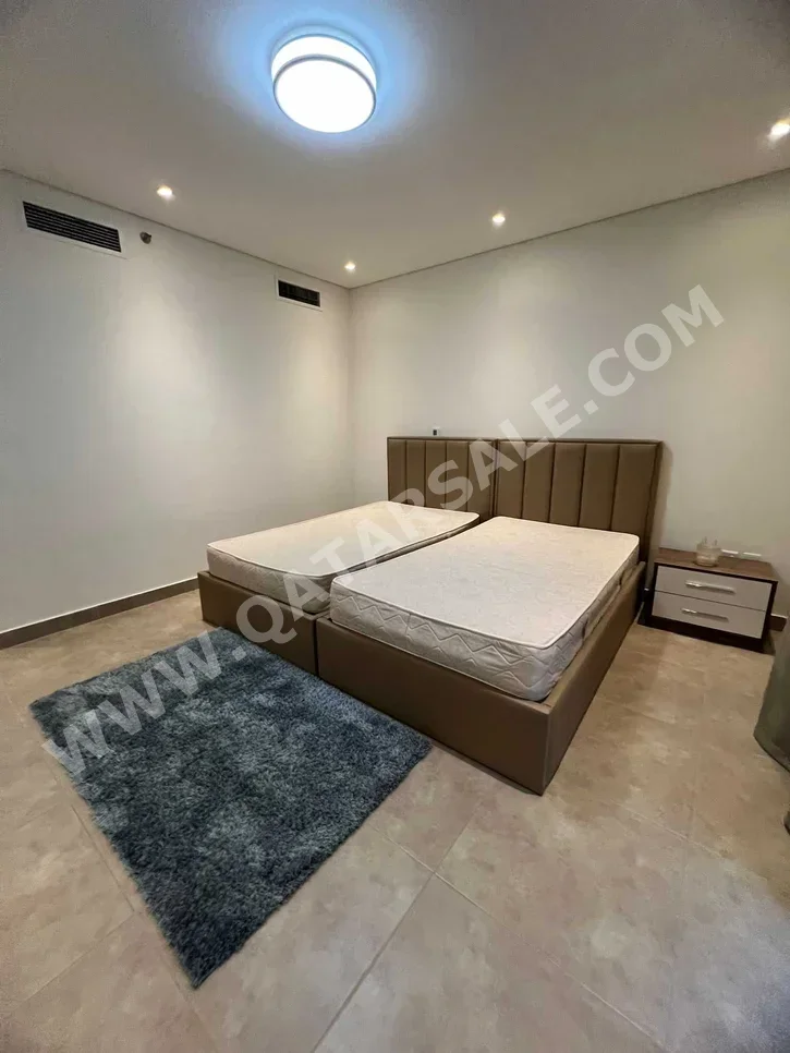 1 Bedrooms  Studio  For Rent  in Lusail -  Fox Hills  Fully Furnished