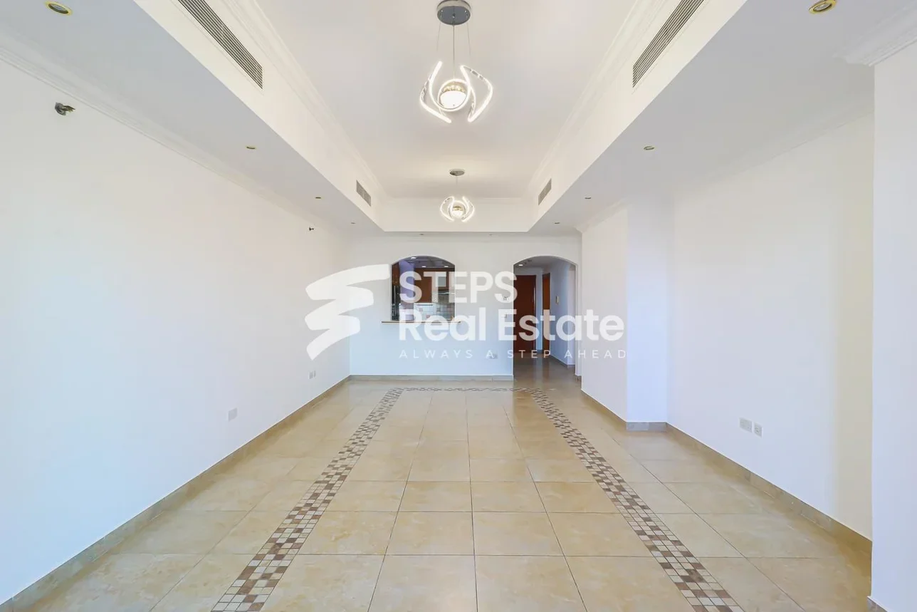 2 Bedrooms  Apartment  in Doha -  The Pearl  Semi Furnished