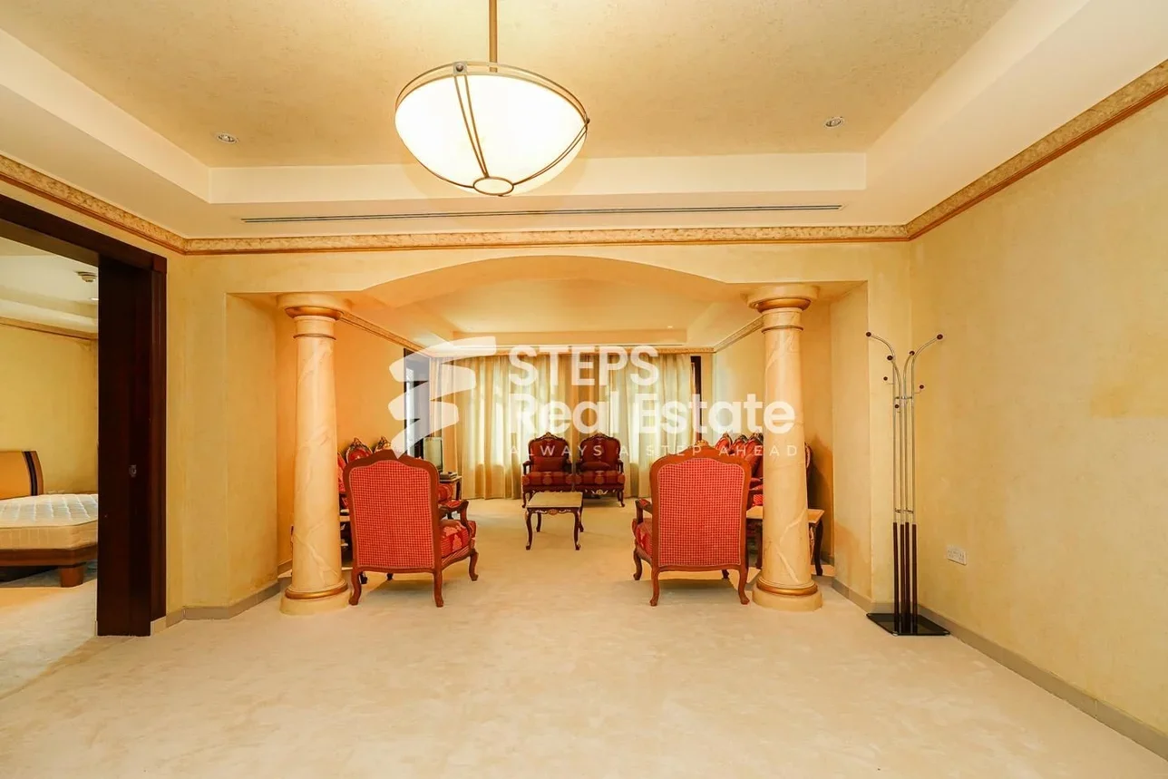 2 Bedrooms  Apartment  in Doha -  The Pearl  Semi Furnished