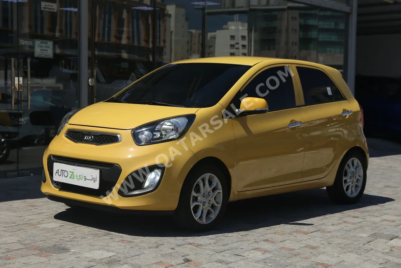 Kia  Picanto  2013  Automatic  108,800 Km  4 Cylinder  Front Wheel Drive (FWD)  Sedan  Yellow