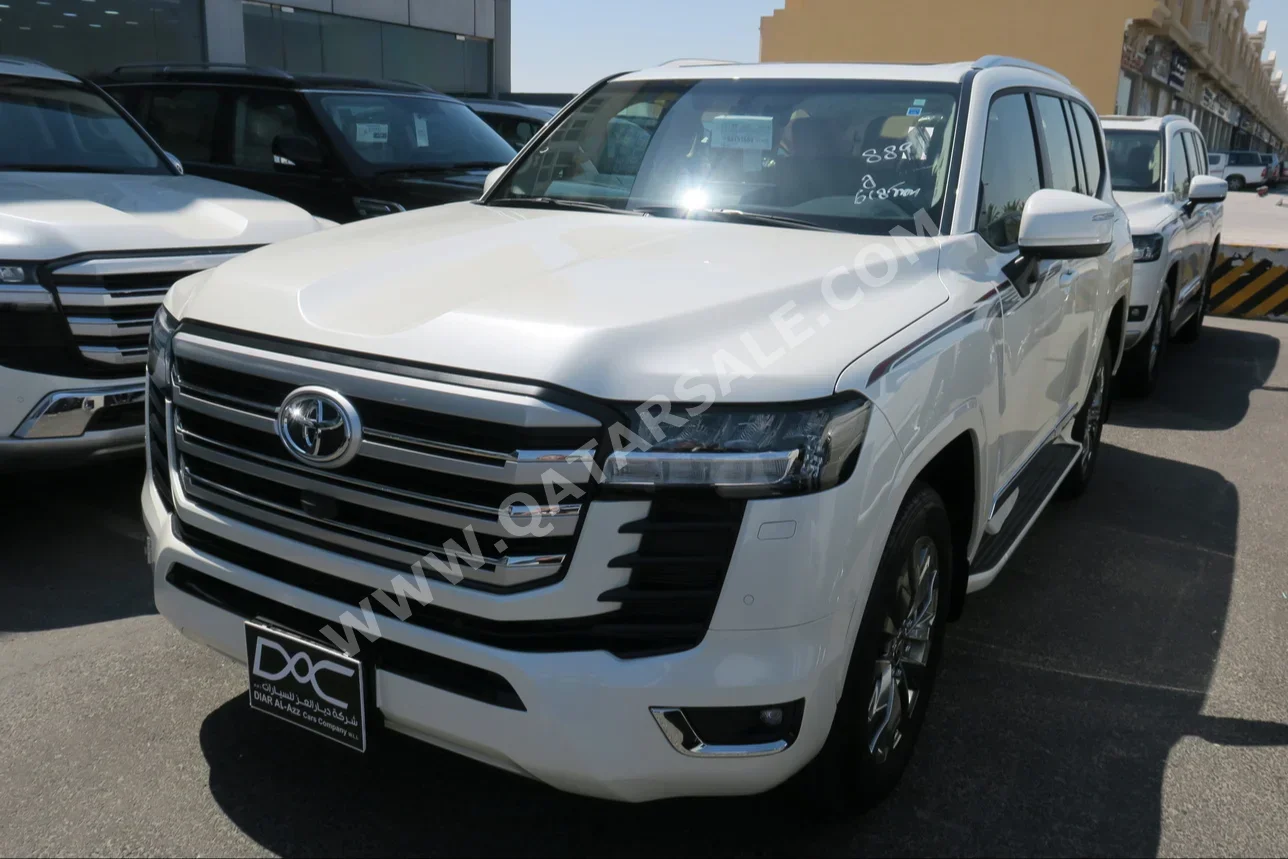 Toyota  Land Cruiser  GXR Twin Turbo  2024  Automatic  0 Km  6 Cylinder  Four Wheel Drive (4WD)  SUV  White  With Warranty