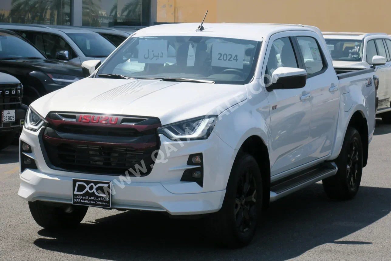 Isuzu  D-Max  GT  2024  Automatic  0 Km  4 Cylinder  Four Wheel Drive (4WD)  Pick Up  White  With Warranty