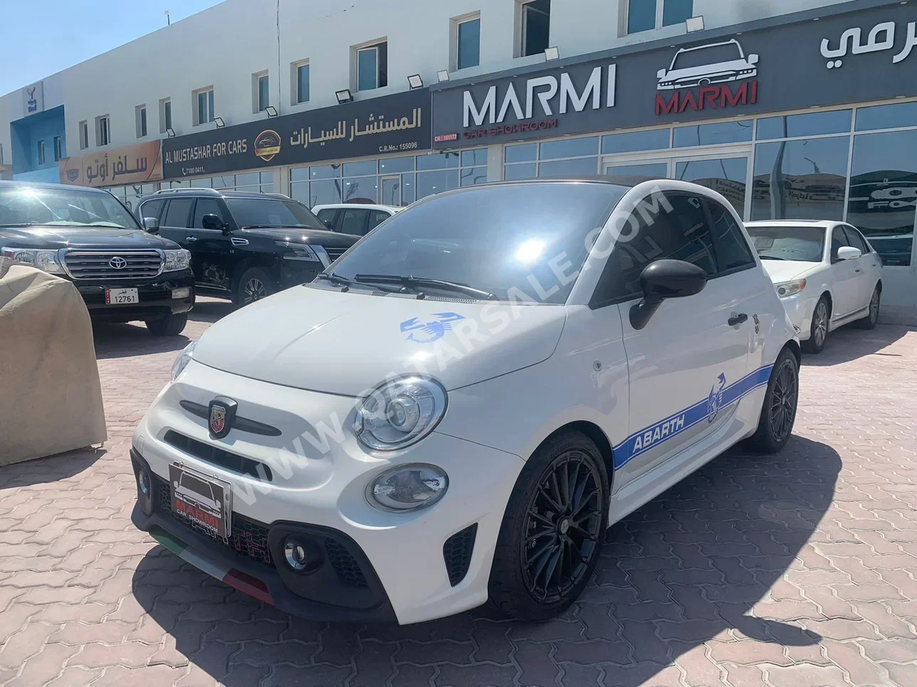 Fiat  595  Abarth  2022  Automatic  39,000 Km  4 Cylinder  Front Wheel Drive (FWD)  Hatchback  White  With Warranty