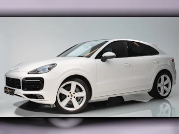 Porsche  Cayenne  S Coupe  2020  Automatic  2٬800 Km  6 Cylinder  Four Wheel Drive (4WD)  SUV  White  With Warranty