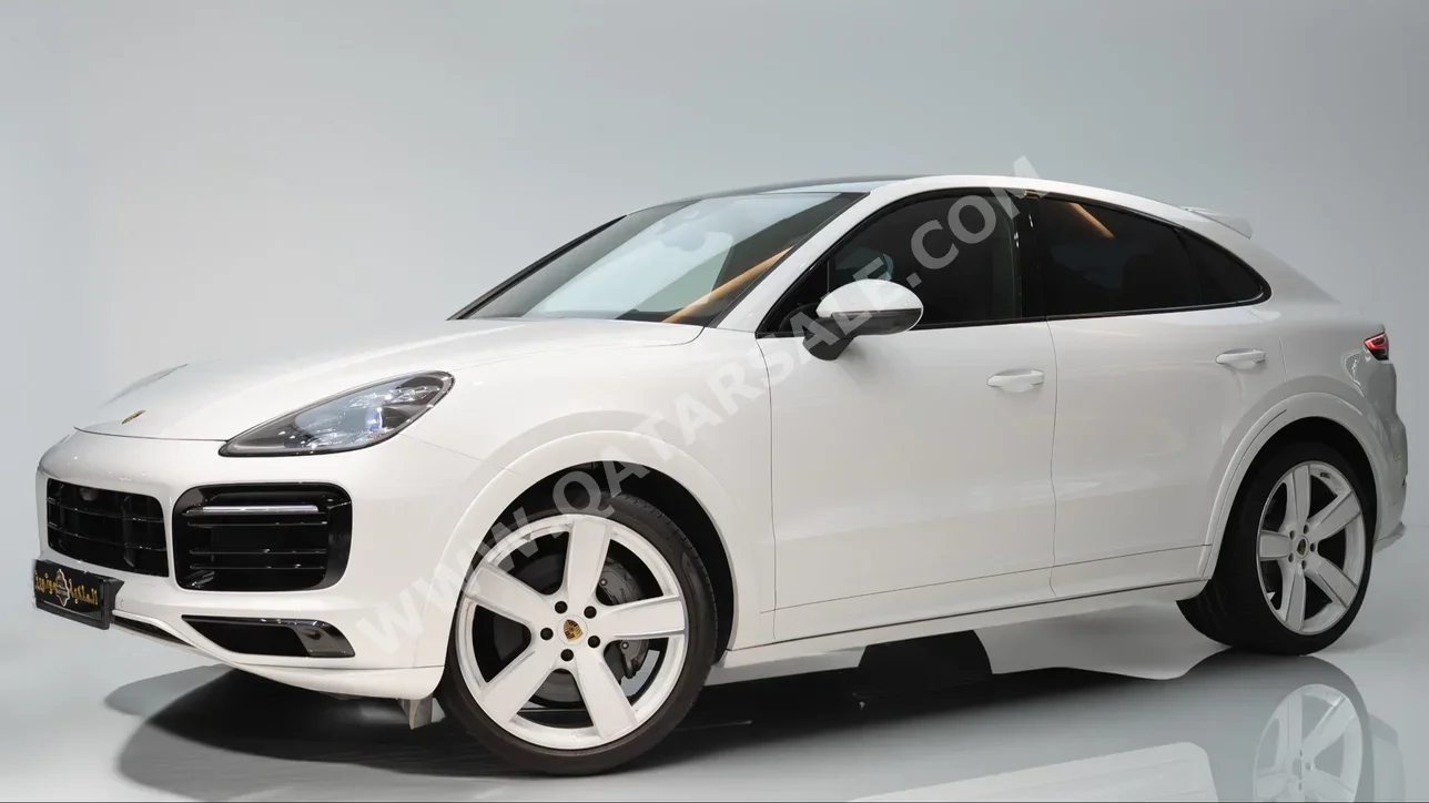 Porsche  Cayenne  S Coupe  2020  Automatic  2٬800 Km  6 Cylinder  Four Wheel Drive (4WD)  SUV  White  With Warranty