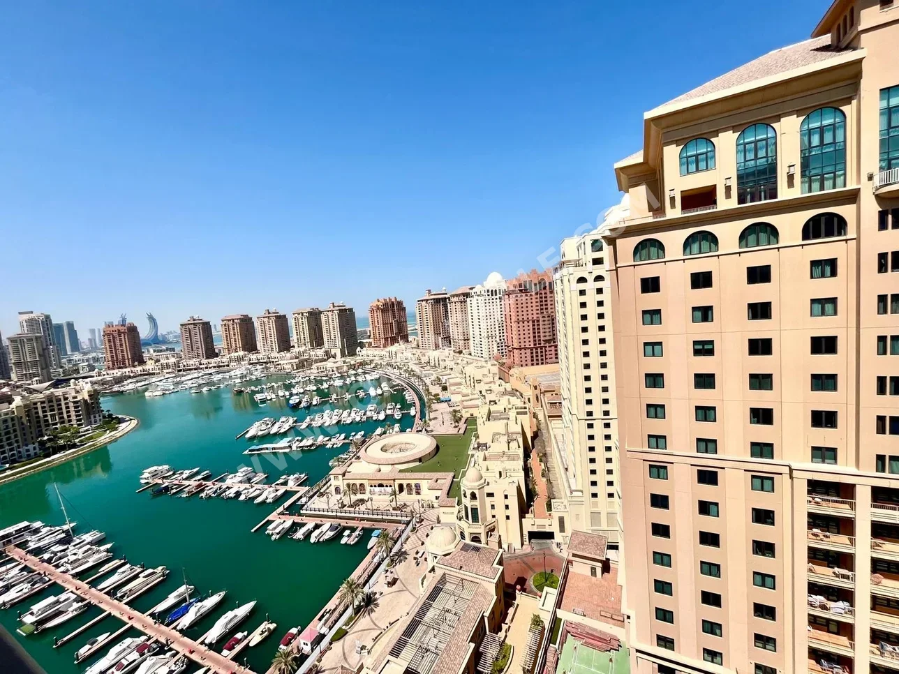 1 Bedrooms  Apartment  in Doha -  The Pearl  Not Furnished