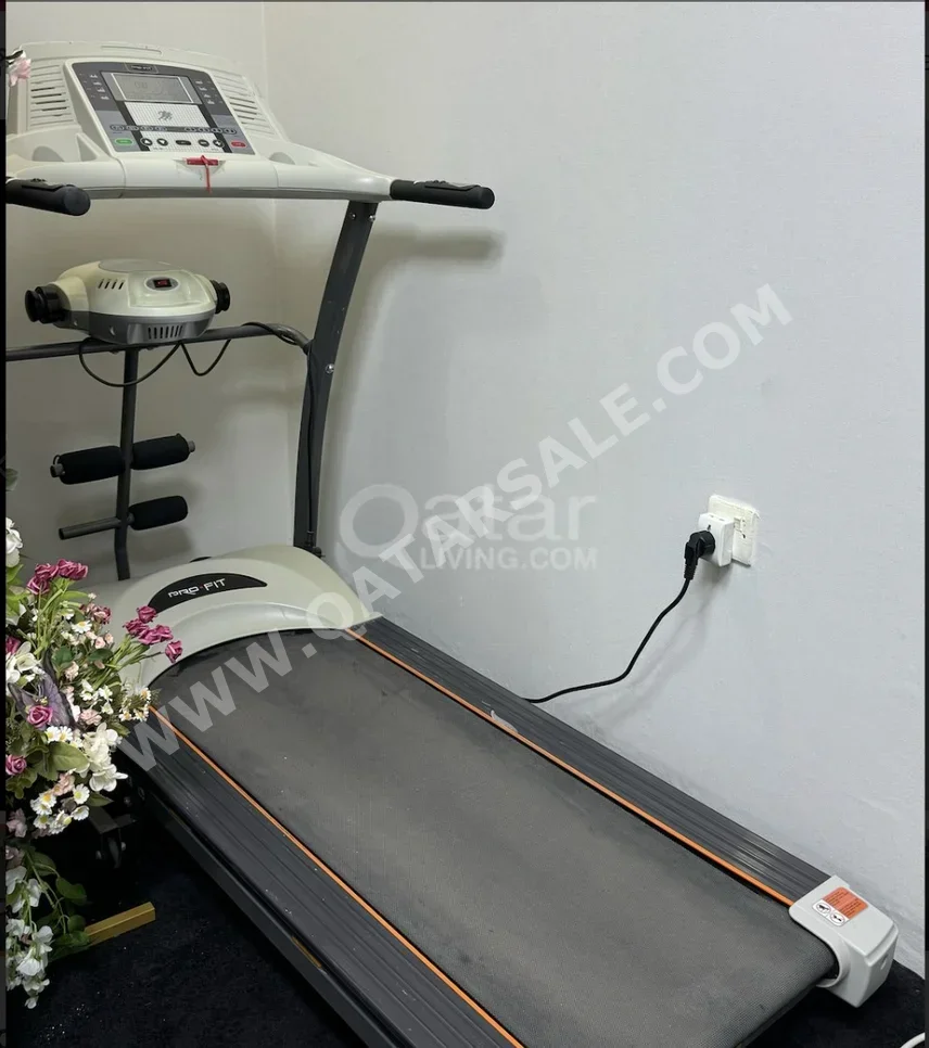 Gym Equipment Machines - Treadmill  - Black  - Profitness