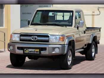 Toyota  Land Cruiser  LX  2022  Manual  63,000 Km  6 Cylinder  Four Wheel Drive (4WD)  Pick Up  Beige  With Warranty